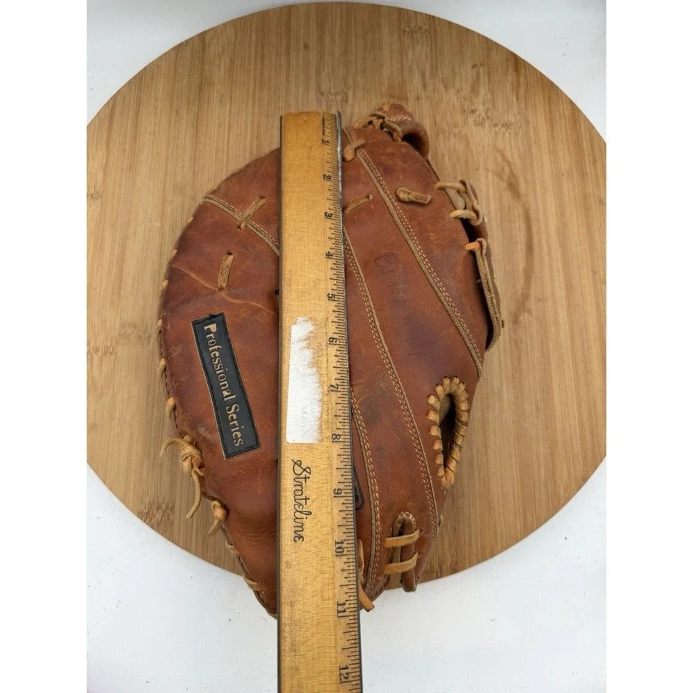 Vintage Wilson Streamlined Fingers Professional Model Snap‎ Action Catchers Mitt